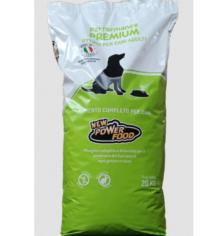 POWER FOOD Performance Pašaras šunims Su Vištiena 20kg