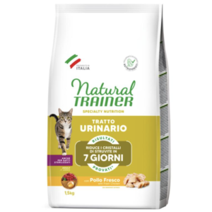 Natural trainer cat urinary chicken suaugusioms katėms su vištiena 1.5kg