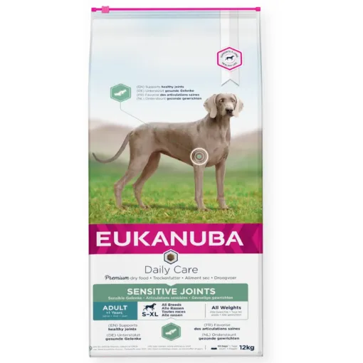 Eukanuba Sensitive Joints Visų veislių šunims Jautriems sąnariams su Vištiena 12 kg - Image 2