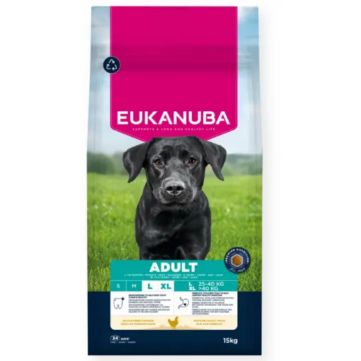 Eukanuba Maintenance Adult Large Breed sausas maistas didelių veislių suaugusiems šunims su vištiena 15 kg