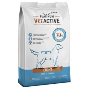 Platinum VetActive Light Chicken pašaras antsvorio turintiems šunims Vištiena