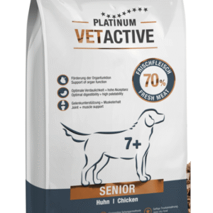 Platinum VetActive Senior Chicken sausas maistas vyresniems šunims Vištiena