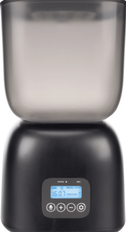 Automatinė išmanioji šėrykla su laikmačiu šunims ir katėms - juoda, 3 L - Image 4