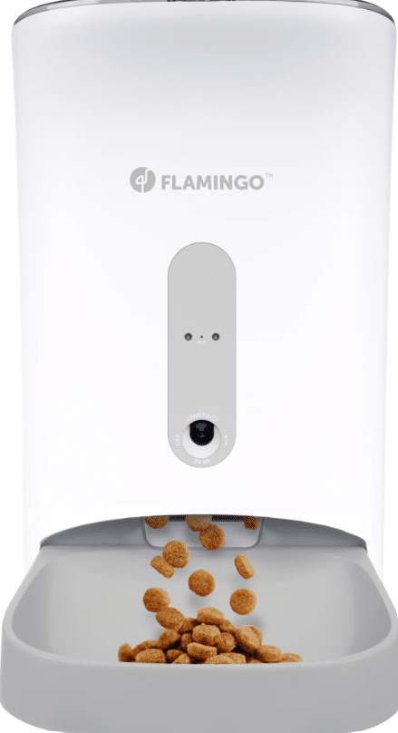 Automatinė išmanioji augintinių šėrykla su laikmačiu ir kamera šunims ir katėms 4.5 L - Image 3