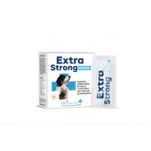 bioVETERINARY Extra Strong Sąnarių funkcijai palaikyti papildas Šunims ir Katėms , N28
