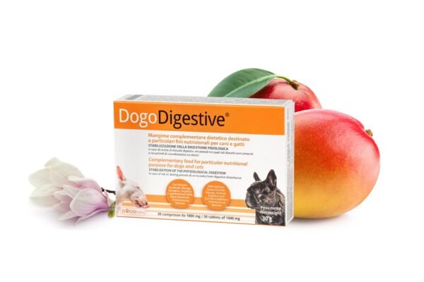 DOGOTEKA DogoDigestive virškinimui papildas šunims ir katėms 30 tabl.