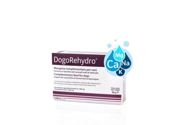 Dogoteka DogoRehydro elektrolitų papildas šunims 30 tabl.
