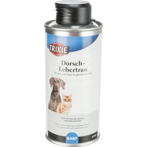 TRIXIE Menkių kepenų aliejus šunims ir katėms, 250 ml