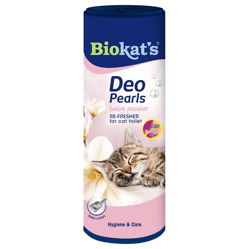 Biokats Deo Pearls Baby Powder – kraiko gaiviklis su vaikiškos pudros aromatu 700g