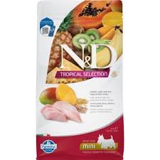 N&D Tropical Selection Pork Adult Mini – mažų veislių suaugusiems šunims su kiauliena