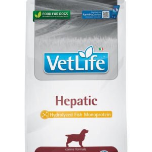 Farmina Vet Life Dog Hepatic – veterinarinis sausas maistas šunims kepenų funkcijai palaikyti