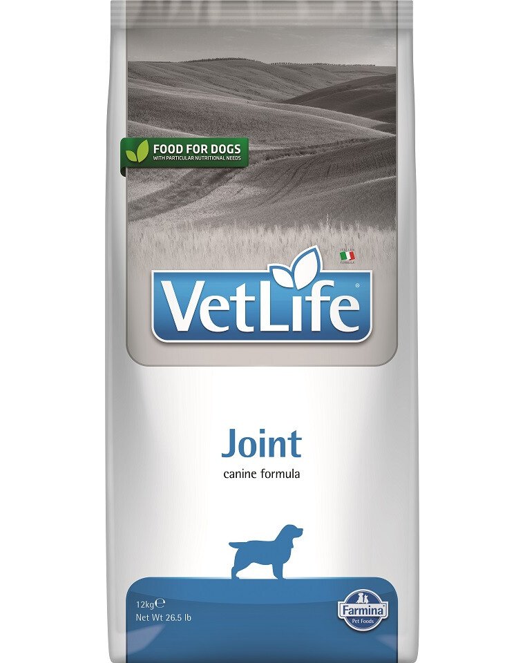 FARMINA VET LIFE - DOG Dry JOINT veterinarinis sausas maistas šunų sąnariams 12 kg
