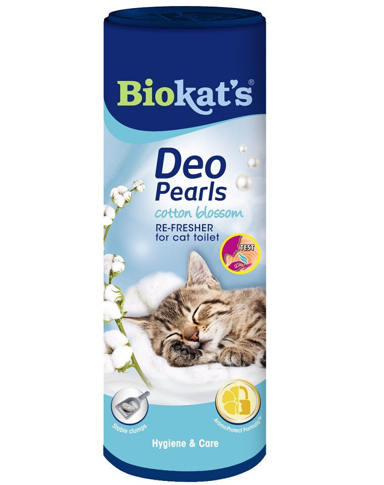 Biokat’s Deo Pearls Cotton Blossom – kraiko gaiviklis su medvilnės žiedų aromatu 700g