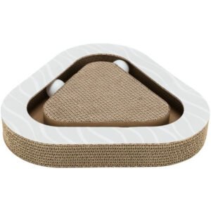 TRIXIE kartoninė draskyklė su kamuoliukais ir katžole, 36 × 5 × 36 cm