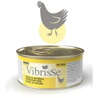 VIBRISSE Konservai Katėms Vištiena Sultinyje 70g 12vnt