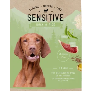 CHICOPEE CNL Classic Nature Line Sensitive Duck & rice - Sausas maistas šunims Antiena ir ryžiai 15kg