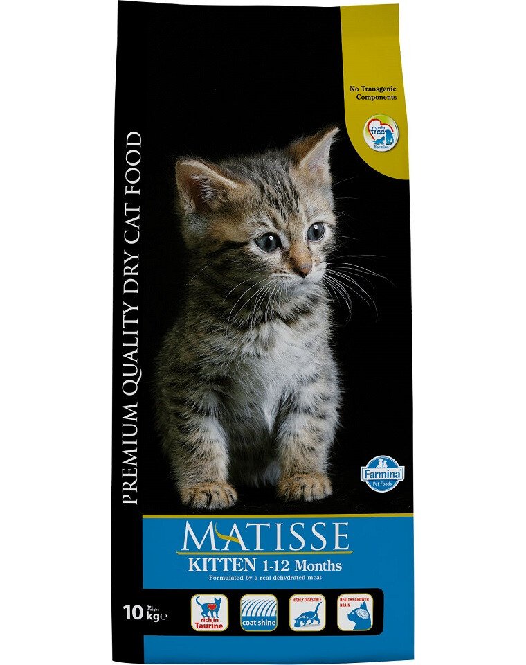 FARMINA MATISSE CAT Dry KITTEN - maistas kačiukams ir katėms su Vištiena 10 kg
