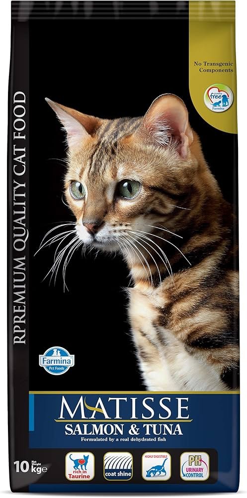 Farmina Matisse Salmon & Tuna – sausas pašaras suaugusioms katėms su lašiša ir tunu, 10 kg