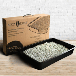 KITTY TIME KAČIŲ TUALETAS SU KRAIKU 2 vnt