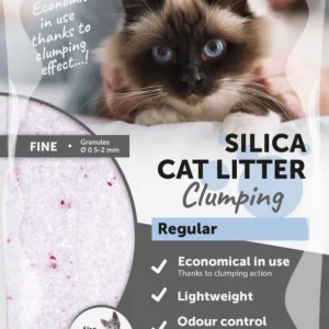 Flamingo silikoninis kačių kraikas 17 L