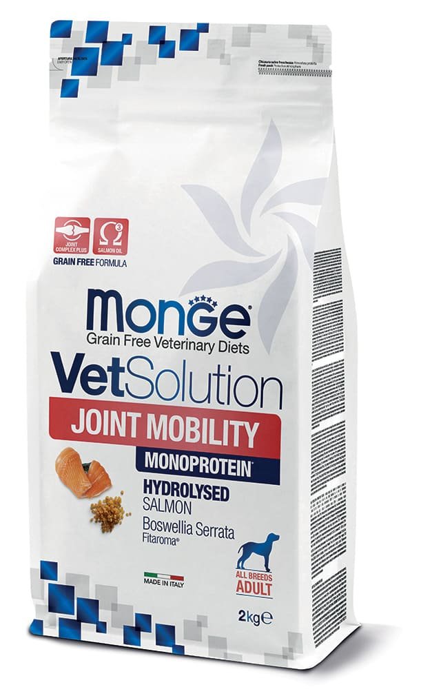 Monge VetSolution Dog Mobility – veterinarinis dietinis pašaras sąnarių metabolizmui palaikyti 12 kg