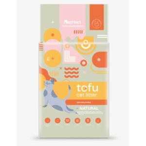 Murrfect Natural tofu kraikas katėms, neutralus (bekvapis), sušokantis, nedulkantis, 6 l (2 / 4 vnt)