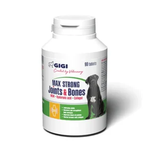 GIGI MAX STRONG Joints and Bones papildas šunų kaulų ir sąnarių funkcijai, N90