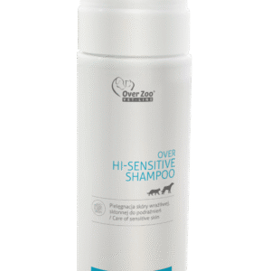 Over Hi-Sensitive šampūnas jautriai odai šunims ir katėms 150 ml