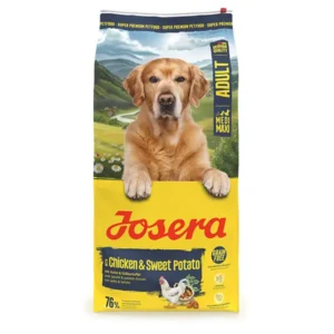 Josera M/M Chicken and Sweet Potato sausas pašaras šunims su paukštiena ir batatais, 12,5 kg