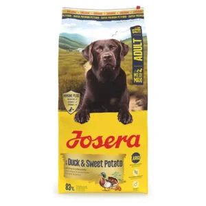 Josera M/M Duck and SweetPotato sausas pašaras šunims su antiena ir batatais, 12,5 kg