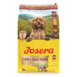 Josera Mini Lamb and Sweet Potato sausas pašaras mažų veislių šunims su ėriena ir batatais, 10 kg