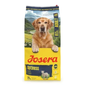 Josera Optiness sausas pašaras šunims su ėriena 12,5 kg