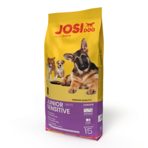 JosiDog Junior Sensitive sausas pašaras šunims 15kg
