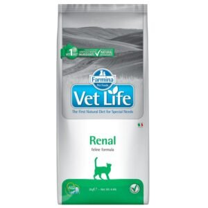 FARMINA Vet Life Cat Renal sausas pašaras katėms (inkstų funkcijai)