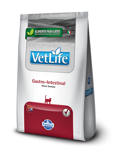 FARMINA Vet Life Cat GastroIntestinal sausas pašaras katėms Žarnyno absorbcijos sutrikimų mažinimui