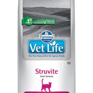 FARMINA Vet Life Cat Struvite sausas pašaras katėms (esant struvitiniams akmenims)