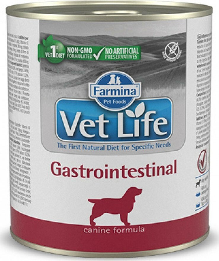 Farmina Vet Life Gastrointestinal konservuotas dietinis pašaras šunims 300g 6vnt / 12vnt