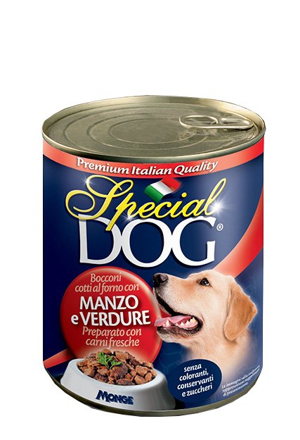 Special Dog konservai šunims su jautiena ir daržovėmis 720 g 6vnt / 12vnt