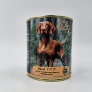 Real Dog SP konservai šunims su jautiena ir arkliena 800g 6vnt / 12vnt