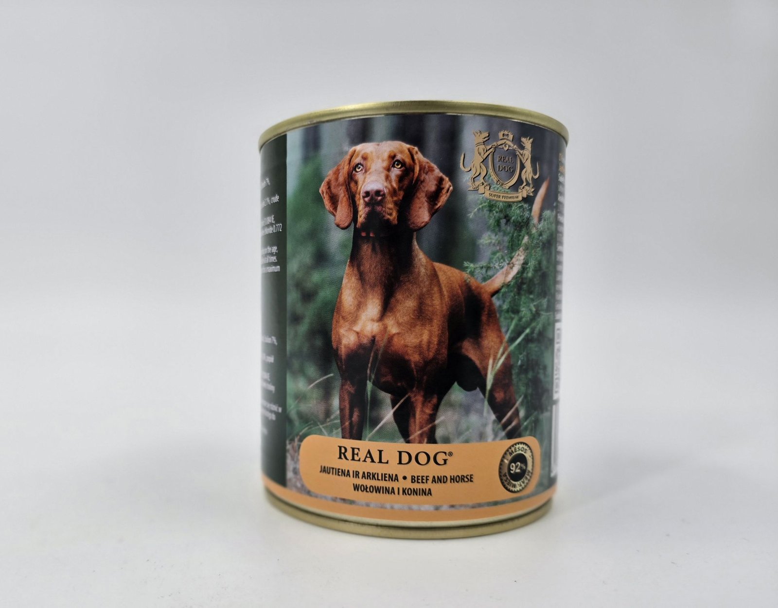 Real Dog SP konservai šunims su jautiena ir arkliena 800g 6vnt / 12vnt