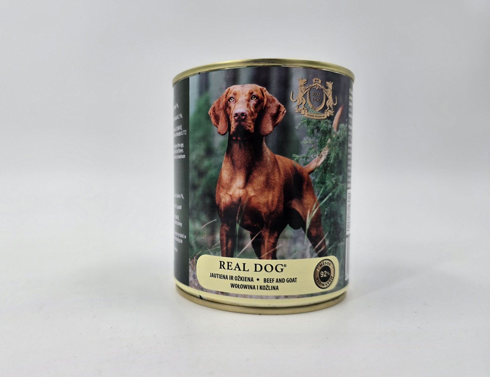 Real Dog SP konservai šunims su jautiena ir ožkiena 800g 6vnt / 12vnt