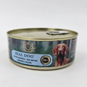 Real Dog Super Premium konservai šunims su jautiena ir veršiena 240 g