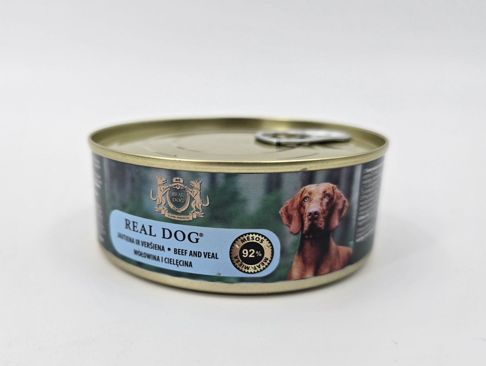 Real Dog Super Premium konservai šunims su jautiena ir veršiena 240 g