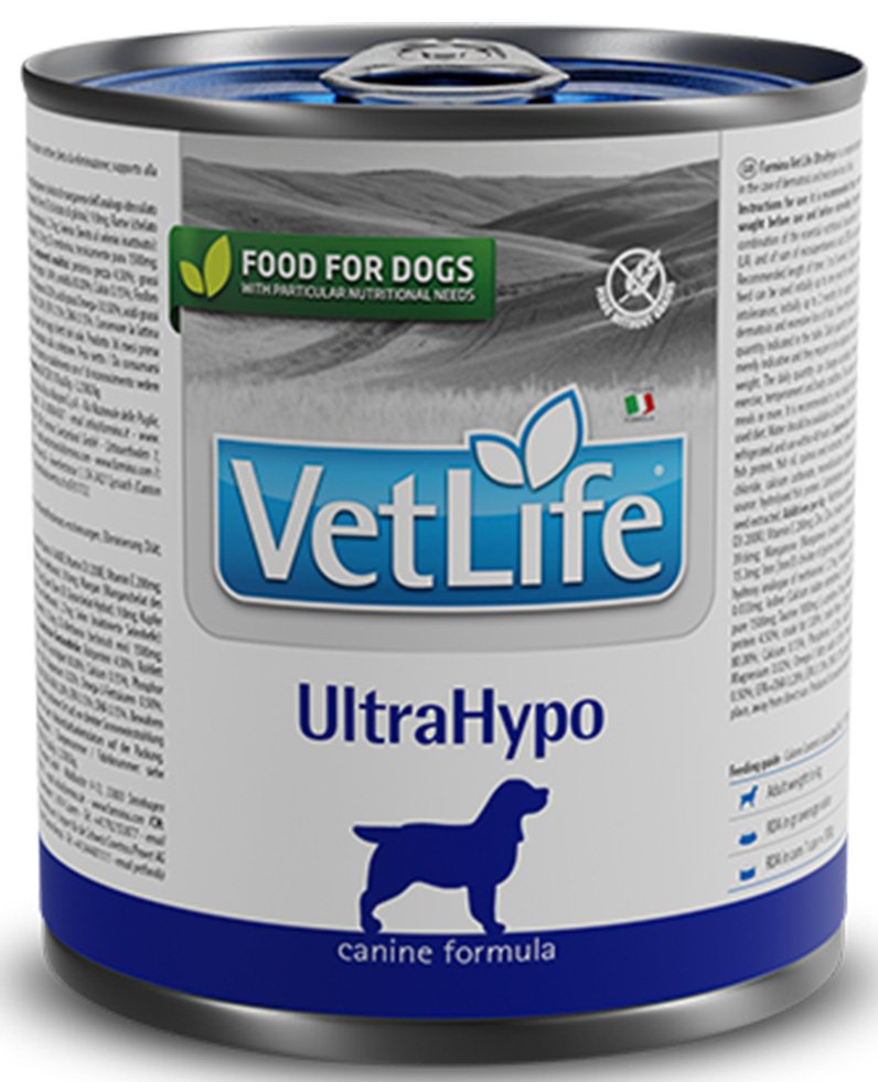 Farmina Vet Life UltraHypo dietinis konservuotas pašaras šunims 300g 6vnt / 12vnt