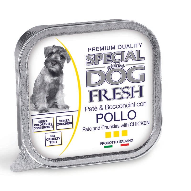 Special Dog Fresh konservai šunims su vištiena 150g 6vnt / 12vnt