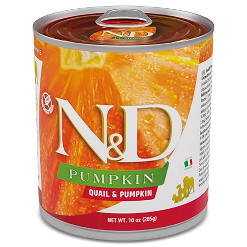 Farmina N&D Pumpkin Quail & Pumpkin konservuotas pašaras šunims 285g 6vnt / 12vnt