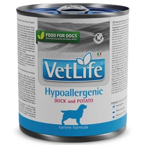 Farmina Vet Life Hypoallergenic Duck & Potato konservuotas dietinis pašaras šunims 300g 6vnt / 12vnt