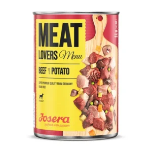 Josera Meat Lovers Menu konservai šunims su jautiena ir bulvėmis 800g 6vnt / 12vnt