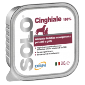 Solo Cinghiale (Šerniena) Vieno baltymo konservai šunims ir katėms 300 g