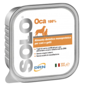 Solo Oca (Žąsiena) konservai šunims ir katėms 300g 12vnt / 24vnt